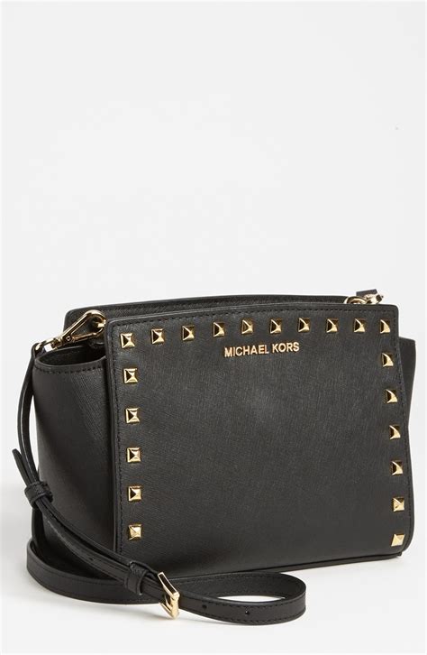 michael kors selma black tote bag|Michael Kors selma crossbody.